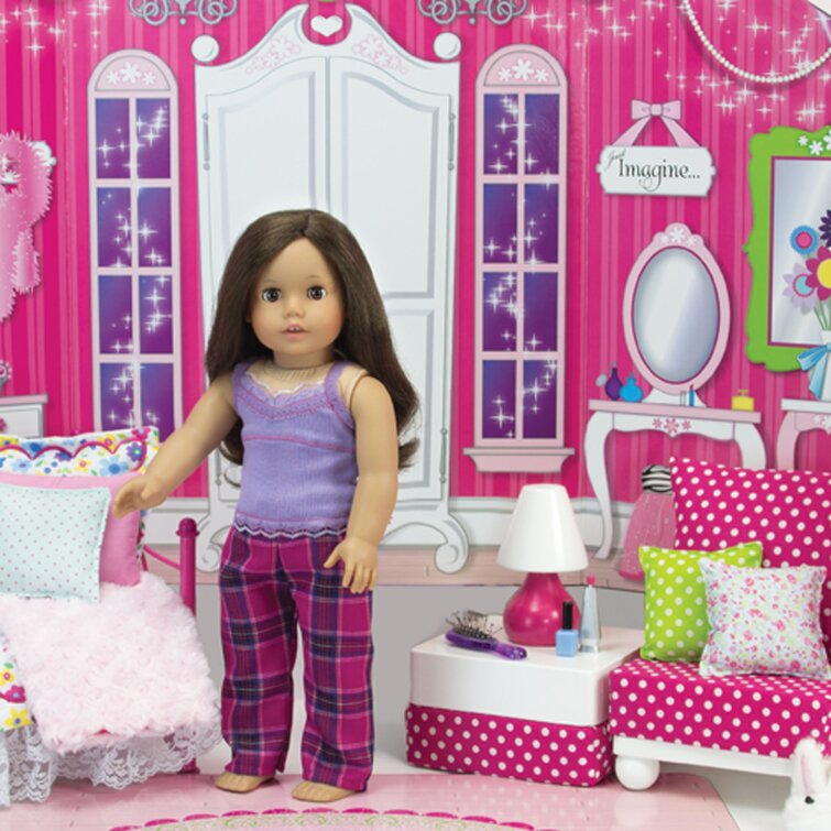 Sophia's Glitter Hairbrush Doll Furniture & Accessories