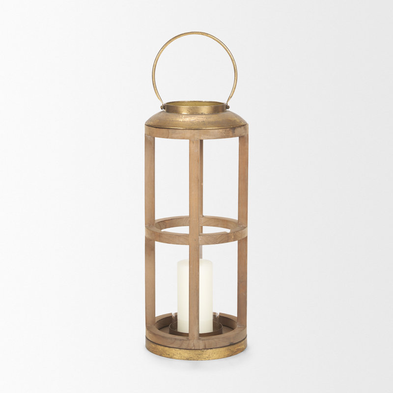 Andy Lantern, 25.6" H x 8.3" W x 8.3" D