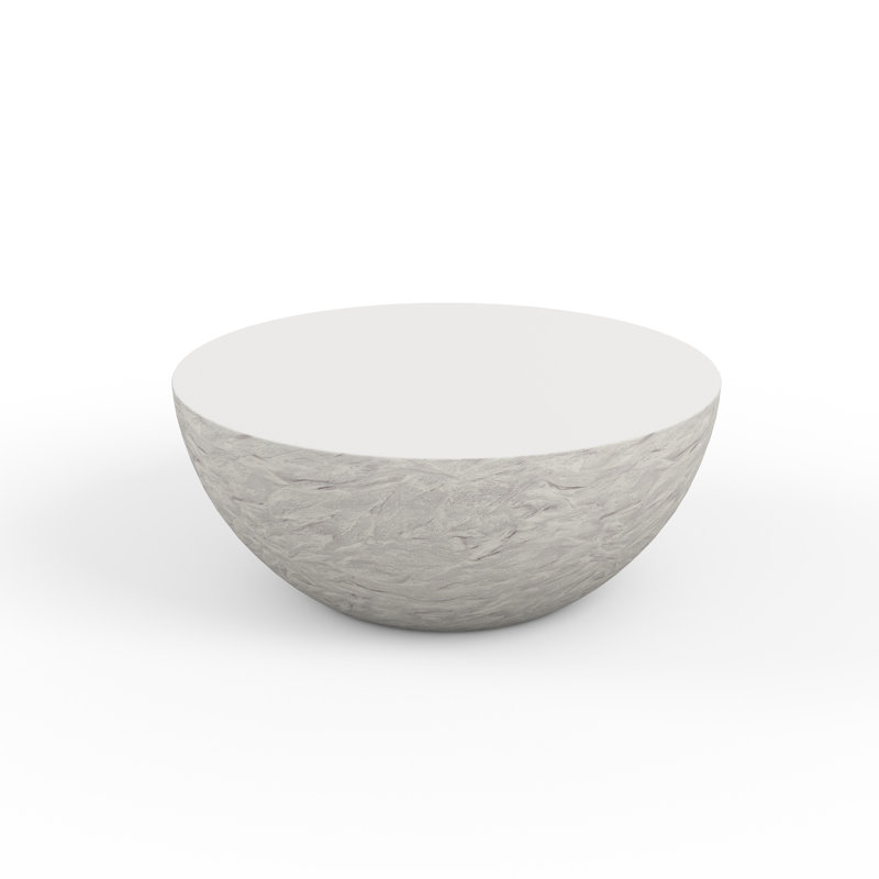 Bazaar 40'' GFR Concrete Outdoor Coffee Table