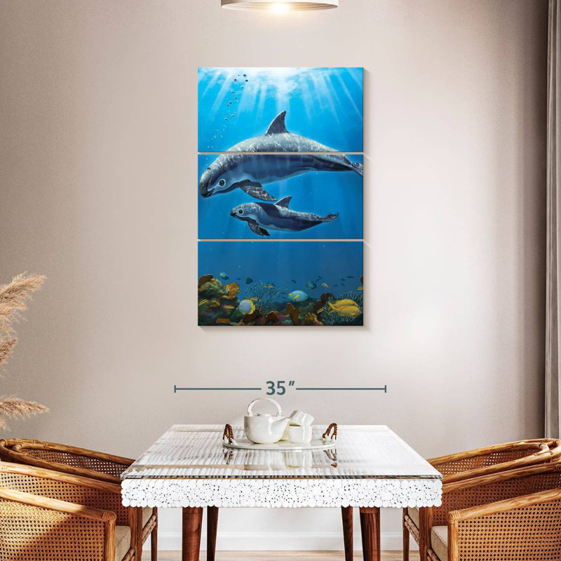 Brampt Vaquita Critically Endangered, 45" H x 28" W
