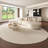 Cream style semi-circular arc negotiating sofa