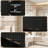 Modern Fluted Bathroom Wall Cabinet, Farmhouse Over Toilet Storage with Adjustable Shelf-291418916