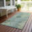 Machine Washable Indoor/Outdoor Leavittsburg ACN2235 Floral Rug-1380292113