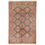 Hand Knotted Wool Area Rug in Multi