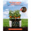Jardinière surélevée galvanisée, 2 x 2 x 1 pi, ensemble de boîtes à fleurs rondes en métal pour l'extérieur