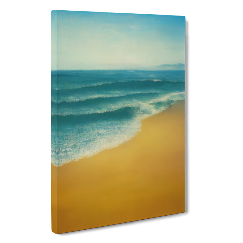 Stunning Beach - Wrapped Canvas, 50cm H x 35cm W x 3cm D