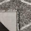 Tapis gris et ivoire à motif géométrique Darrold-624063522