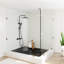 Robinet de douche avec valve brute-64077097