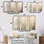 «Beige Trees Oak Solitude», ensemble de 3 reproductions d'art mural-2861343-2861340