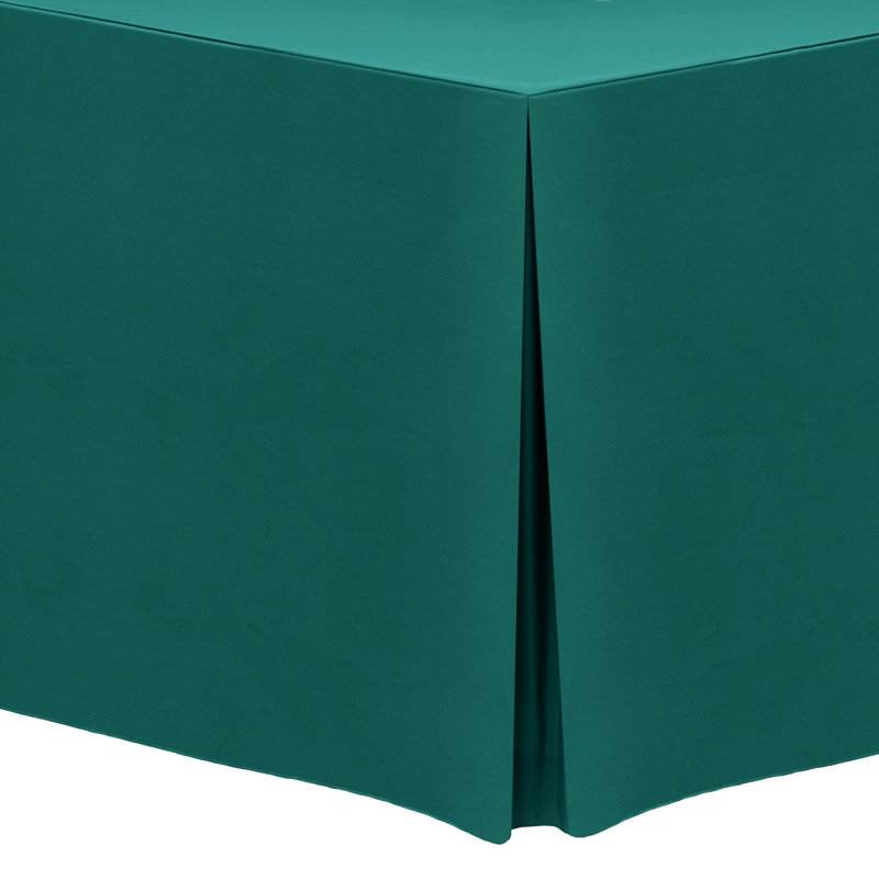 Solid Color Tablecloth, 18" x 48", 3, Teal