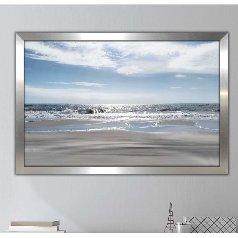 " Beach Bliss " by Ruane Manning, 35.5" H x 51.5" W x 0.75" D
