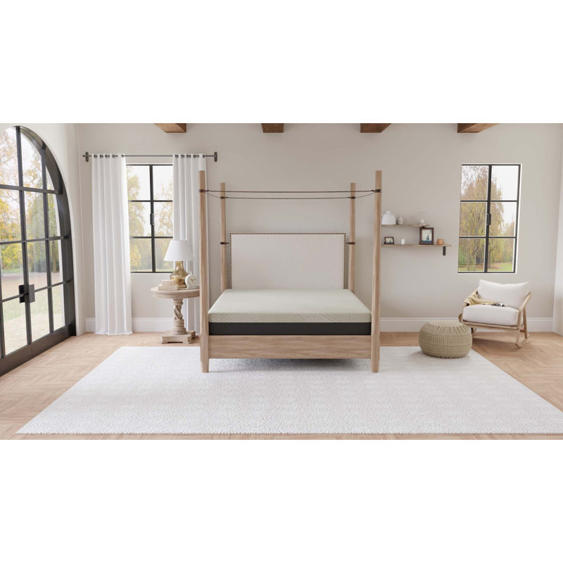 Omne Sleep Medium Gel Memory Foam Tight Top 10 Inch Mattress, Queen
