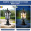 Luminaire d'extérieur imperméable Dusk To Dawn