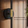 Battery Operated Wall Sconces with Remote Control, 24'' LED Flush Mounted Sconces