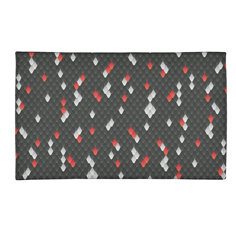 Chenille Geometric Indoor Rug, Rectangle 2' x 3'