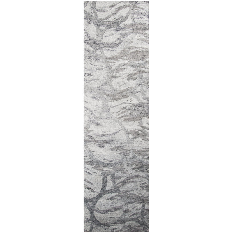 Vallone Viscose Geometric Indoor Rug, Runner 2'3" x 8'