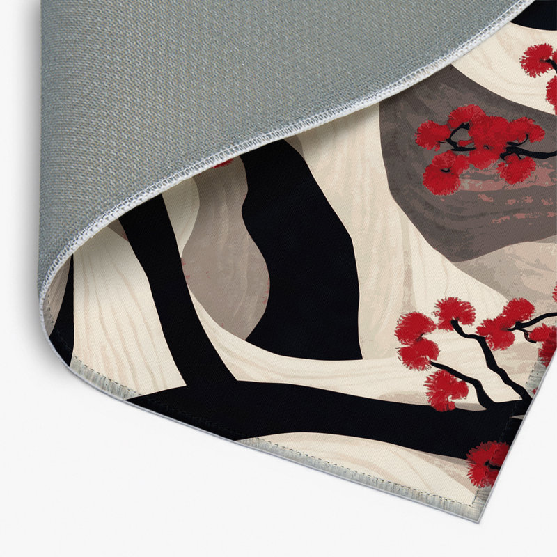 Tapis intérieur et extérieur Harmony In Bloom, Rectangle 1 pi 6 po x 2 pi 6 po