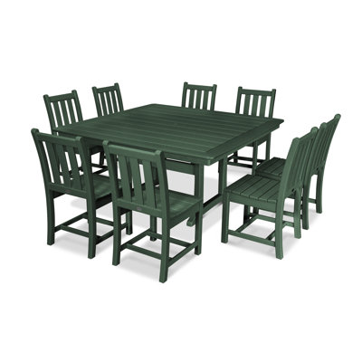 Traditional Garden 9 Piece Dining Set