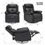 Petit fauteuil à bascule pivotant avec fauteuil inclinable pour adultes pour petits espaces, chambre à coucher, salon-127715036