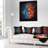 Treble Clef - Abstract Printed Pillow