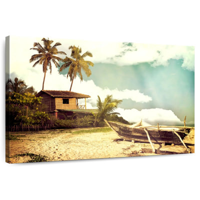 Mehar Old Boat By The Shore