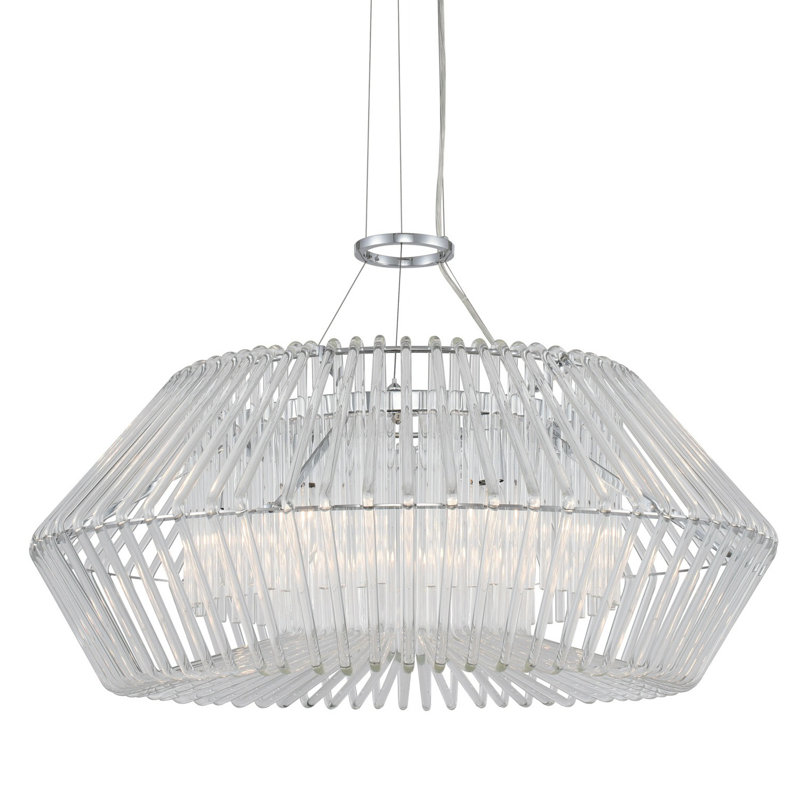 Lustre en chrome poli 6 LT Taza Kalco