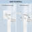 2 Wall Towel Rack