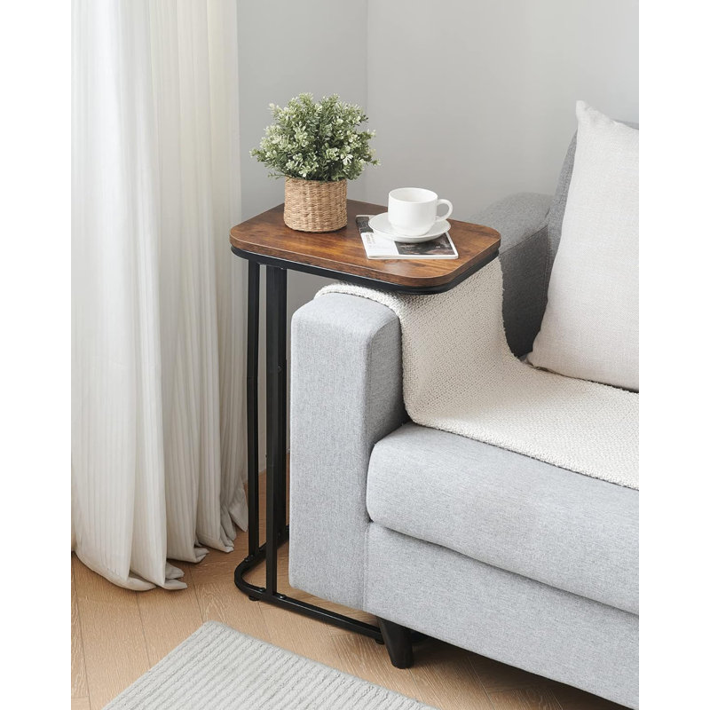 Table de bout en C, Brun