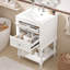 Meuble-lavabo de salle de bain avec lavabo en céramique-129606565