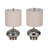 Sibin 2 Piece 23.5" Glass Table Lamp Set