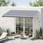 Tuttle Retractable Awning Anti-UV Canopy-16025996-92631988