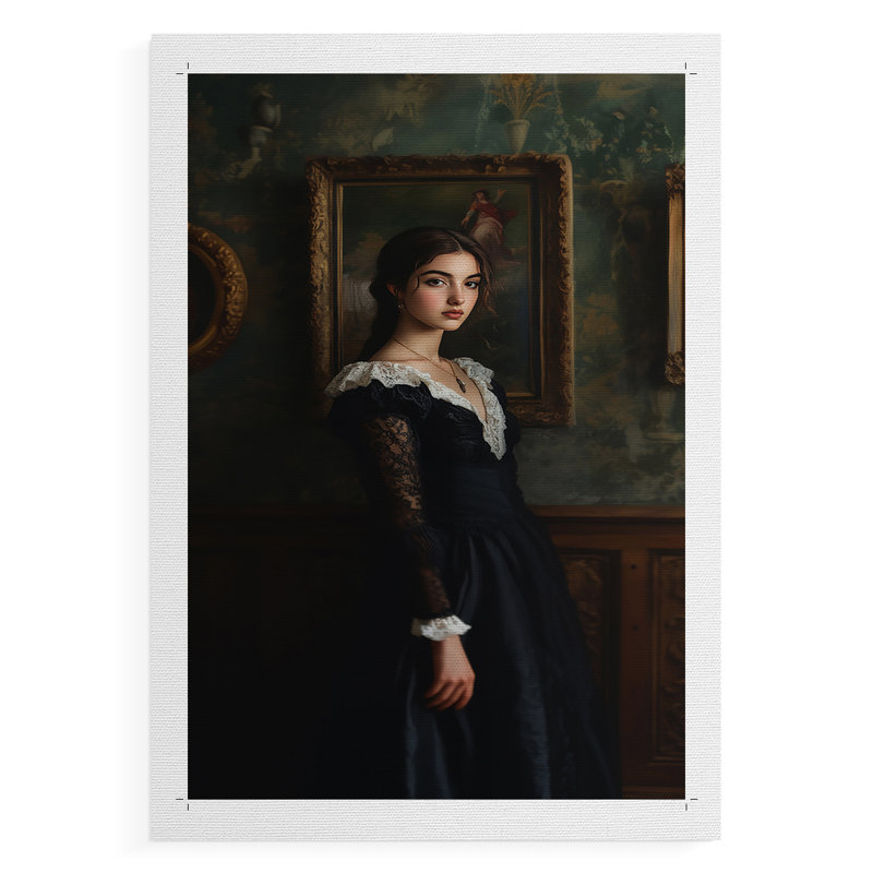 WOMEN Series CCXLII - impression sur toile de qualité supérieure seulement - non encadrée - prête à être accrochée