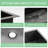 30" L x 22" W Drop-In Single Bowl Stainless Steel Kitchen Sink with Basket Strainer and Sink Grid