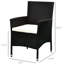 2Pcs Dining Chairs, With Cushions & Slip Foot, For Patio, Garden, Lawn, Dark Coffee, Comfort Chairs From , Backyard, Dependable Quality