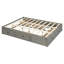 Grand lit plateforme avec 6 tiroirs, structure de rangement compacte gris antique-1572246684-1572246686