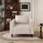 Delana 37.8" Wide Faux Leather Armchair-123327082
