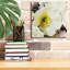 «White Poppies Up Close Neutral» par Shirley Novak, art mural sur toile-470607715