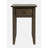 Degnan Solid Wood Top End Table with Storage-213171387