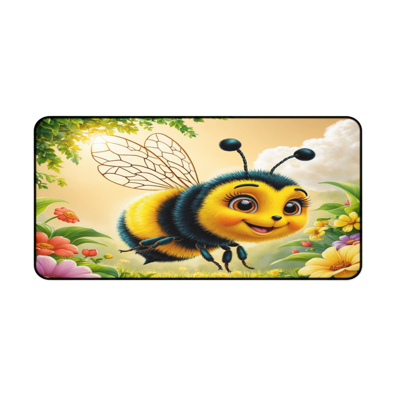 Polyester Desk Pad, 14.4x12.1