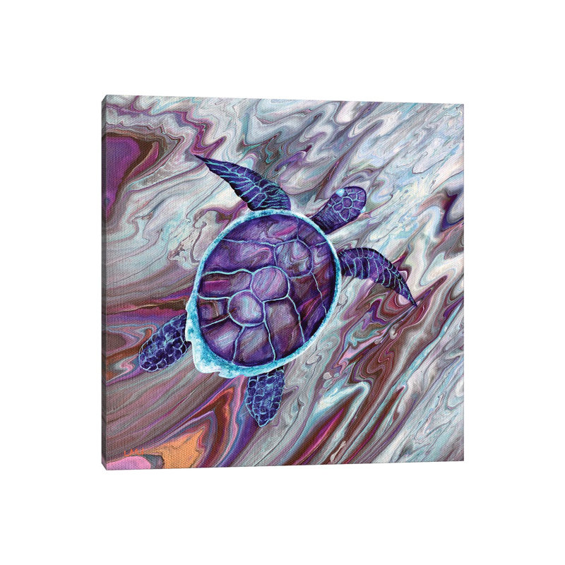 Swimming In Caverns Deep by Laura Iverson - Wrapped Canvas Gallery-Wrapped Canvas Giclée, 30.48 cm H x 30.48 cm W