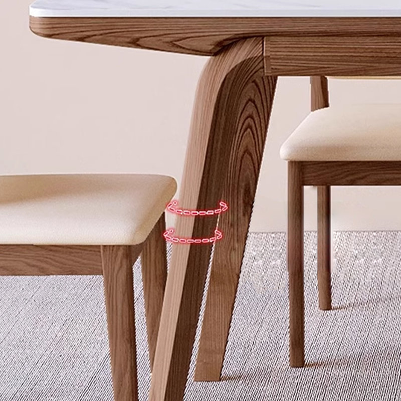 Table de salle à manger Nordic, H 29,92 po x L 70,87 po x l 35,43 po