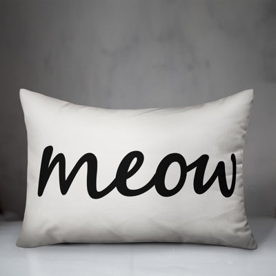  Meow Lumbar Pillow
