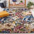 Kasie-Jane Hand Tufted Wool/Cotton Floral Rug in Green/Ivory-601874388