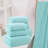 Bath Towels Set of 6 Pieces - Highly Absorbent Towels for Bathroom, 2 Bath Towels, 4 Hand Towels-129059874