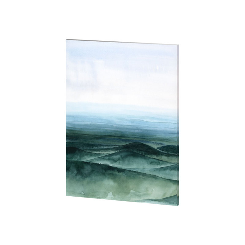 Plane View II par Grace Popp, H 38 po x l 30 po x P 1,5 po