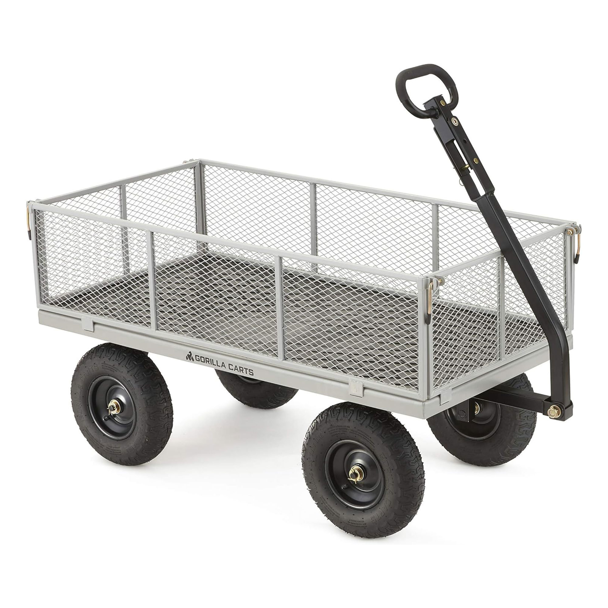 Gorilla Carts 26.25 H x 24.9 W Cart & Reviews | Wayfair