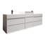 Meuble-lavabo mural double 104 po Albizu-69315932