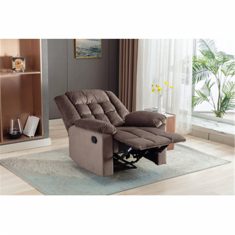 Fauteuil inclinable standard de 33,5 po de largeur, Similicuir chocolat