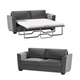 Latitude Run SpaceMax Convertible Sofa Bed with 5" Gel-Infused Memory Foam - 2-in-1 Sleeper for 300sqft Studios, Guest Rooms & RV Living, Includes Removable Washable Cover