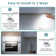 Janieya 4-Pack LED, USB Rechargeable, 3 Colour Temperatures, Motion Sensor, Dimmable, Easy Installation LED Under Cabinet Puck Light